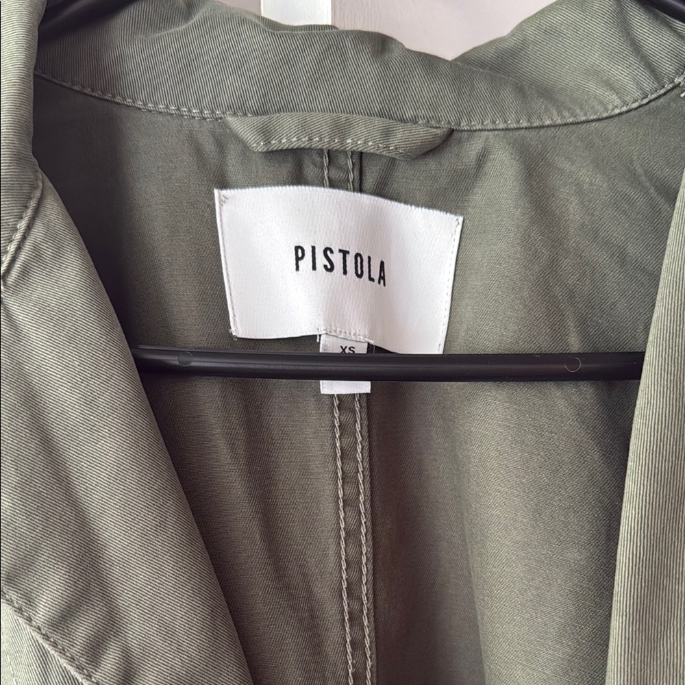 Pistola Sage Green Outerwear